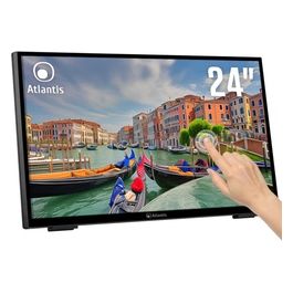 Land A05-T24A-VHDM Monitor Pc 24'' 1920x1080 Pixel Full Hd LED Touch Screen Nero