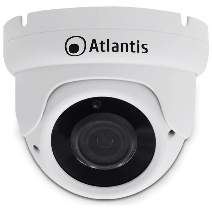 Atlantis Telecamera di Sorveglianza Telecamera di Sicurezza Ip Interno E Esterno Cupola Soffitto