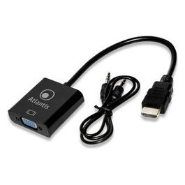 Atlantis Land Cavo Hdmi a Vga con Audio Analogico Jack 3,5mm 20cm