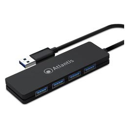 Atlantis Land P014-UH340 Hub di Interfaccia USB 2.0