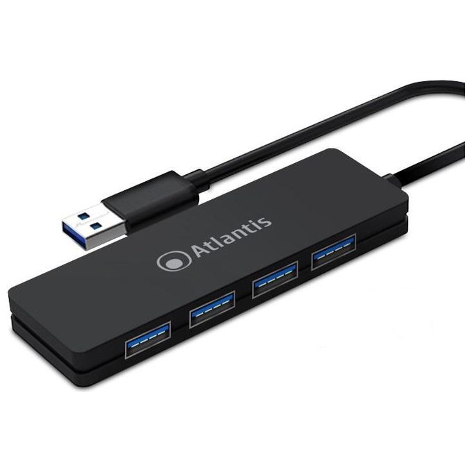 Atlantis Land P014-UH340 Hub di Interfaccia USB 2.0