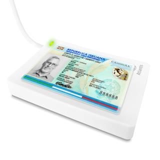 Hamlet HUSCR-NFC - Lettore di Smart Card USB e Contactless NFC per Carta  Identità Elettronica CIE 3.0