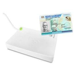 Atlantis Lettore Nfc Contactless per Carta Identita' Elettronica Italiana Cie 3.0 Atlantis