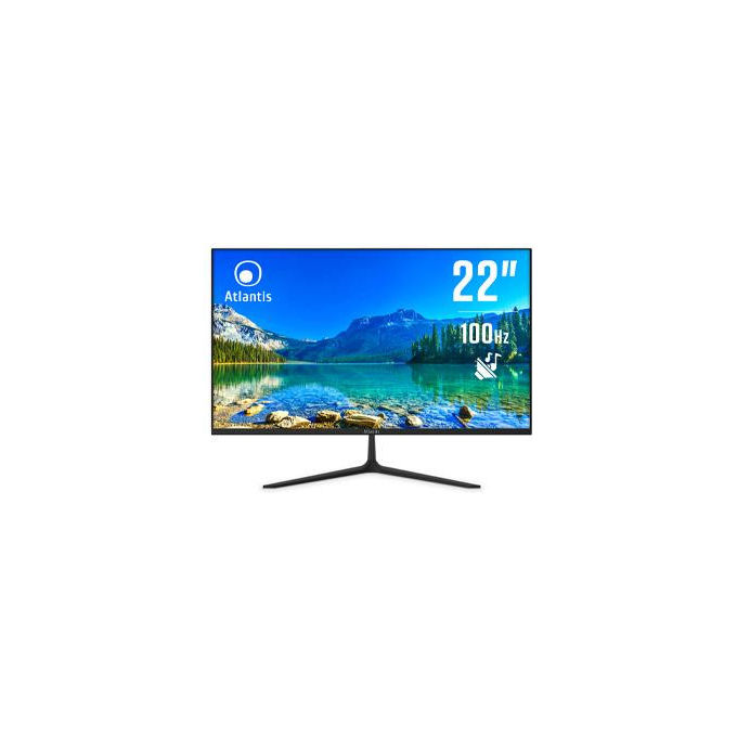Atlantis A05-HE22VF-VHM Monitor PC 21,5" Full HD VA 100 Hz (Nero)