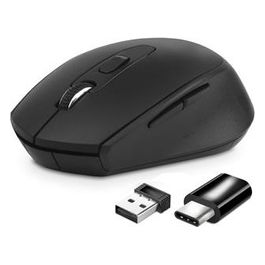 Atlantis Mouse Cordless Usb Atlantis Ottico 1200dpi 6 Tasti