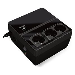 OnePower 700, UPS OffLine 700VA/300W, 3 prese Schuko, 1 Batteria 12V 4.5Ah