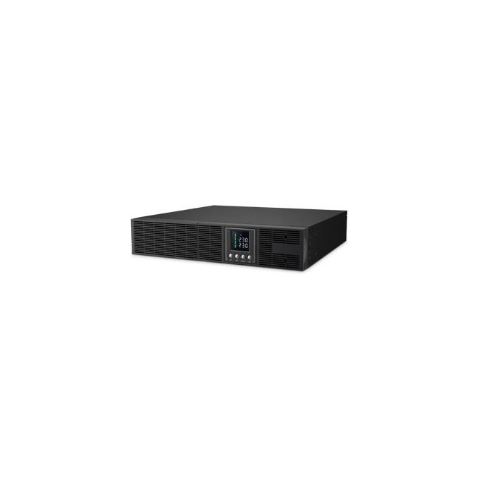 Atlantis A03-OP2002P-RC PRO UPS Online Gruppo di Continuita' Doppia Conversione Onda Sinusoidale Pura 2000VA 1800W Tower Rack 2U 8 IEC USB RS232 Slot SNMP colore Nero