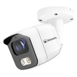 Atlantis Videocamera IP Poe Bullet Bianca 8m