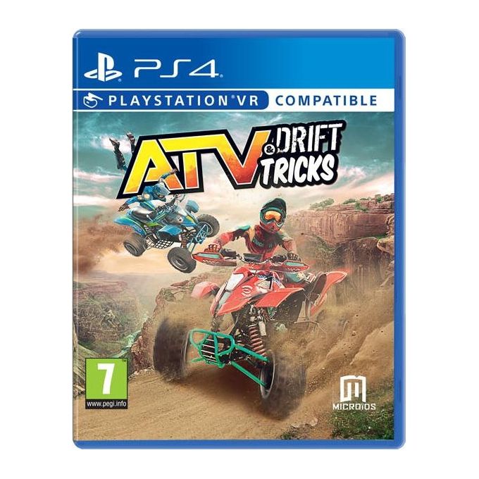 ATV Drift & Tricks VR PS4 PlayStation 4 (Compatibile Playstation VR) - Day one: 30/08/19