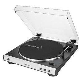 AT-LP60XBTWH Giradischi con Trazione a Cinghia 33 e 45 Giri Bluetooth Bianco