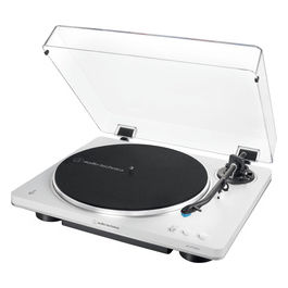 AT-LP70XBT Giradischi Automatico Bluetooth Argento e Bianco