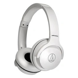 Audio-Technica Cuffie Wireless Bluetooth On-Ear Plus Cavo con Microfono 60h Bianco