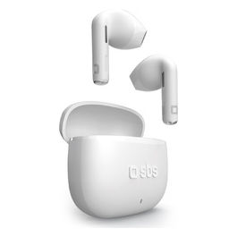 Auricolari True Wireless Bluetooth Stereo Bianchi con Custodia di Ricarica