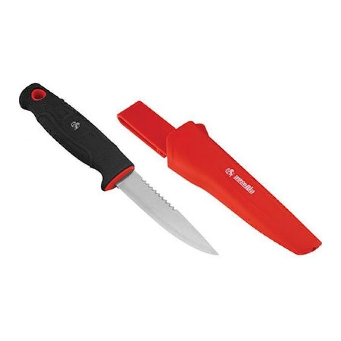 Ausonia 35018 Coltello con Fodero Lama Inox