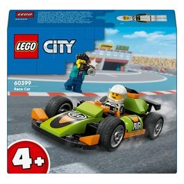 LEGO City 60399 Auto da Corsa Verde, Macchina Giocattolo per Bambini di 4+ Anni, Modellino da Costruire di Veicolo Formula 1