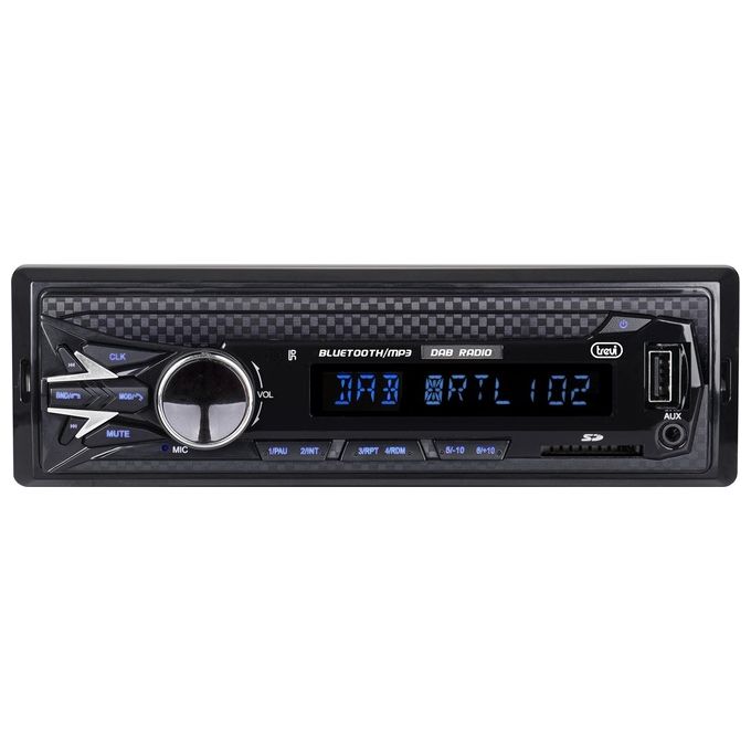 AUTORADIO DAB / DAB+ / FM RDS BLUETOOTH USB SD AUX-IN TREVI SCD 5751 DAB
