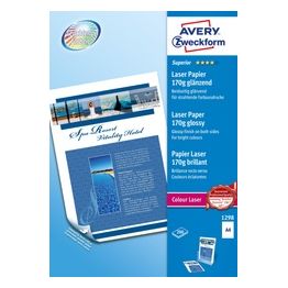 Avery Carta Fotografica a4 170gr Laser 200fg.