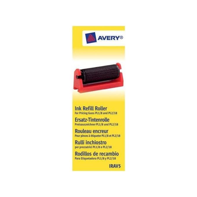 Avery Confezione 5 Rullo Inchiostro per Prezzatrici PL1/8/PL 2/18
