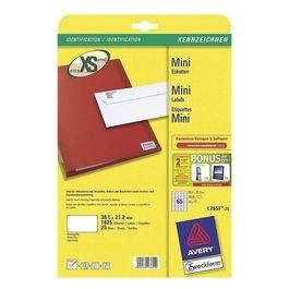Etich.mini Indir 38.1x21.2 Singolo