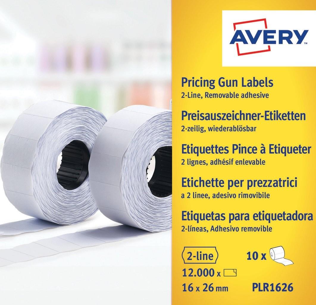 Avery Plr1626 Etichette Removibili