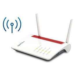 Avm FRITZ!Box 6850 Lte Router Wireless Dual-Band 2.4Ghz/5Ghz Gigabit Ethernet 3G 4G Rosso/Bianco