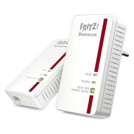 AVM FRITZ!Powerline 1240E WLAN 1200 Mbit/s Collegamento Ethernet LAN Wi-Fi Bianco 1 Pezzo