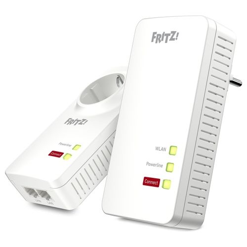 Avm Fritz! powerline 1260e Wlan Set 1200Mbit/s Collegamento Ethernet Lan Wi-Fi Bianco