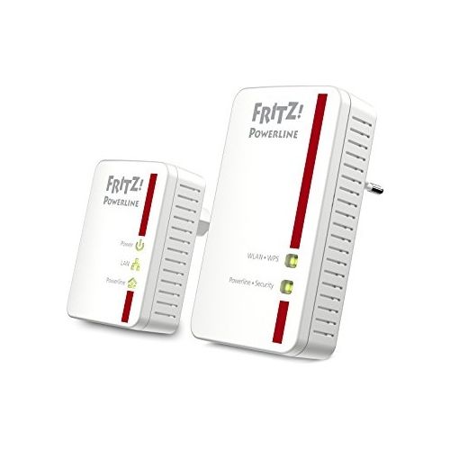 Avm Fritz! Powerline 540E WLan Set 500Mbit/s Collegamento Ethernet Lan Wi-Fi Bianco 2 Pezzi