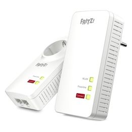 Avm fritz! Powerline Wireless ac+n 1200m AVM Fritz! 1260e kit Bianco mimo 2x2