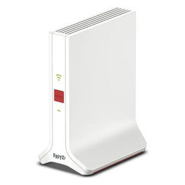 FRITZ! Repeater 3000 Ax Edition International, Ripetitore Wi-Fi 6 Extender Triband Veloce Fino A 4.200 Mbit, S, Mesh, Access Point, 2X Gigabit Lan, Interfaccia In Italiano 20002991, Bianco