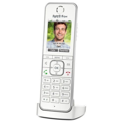 Avm Fritzfon C6 International Telefono Dect Bianco Identificatore Di Chiamata