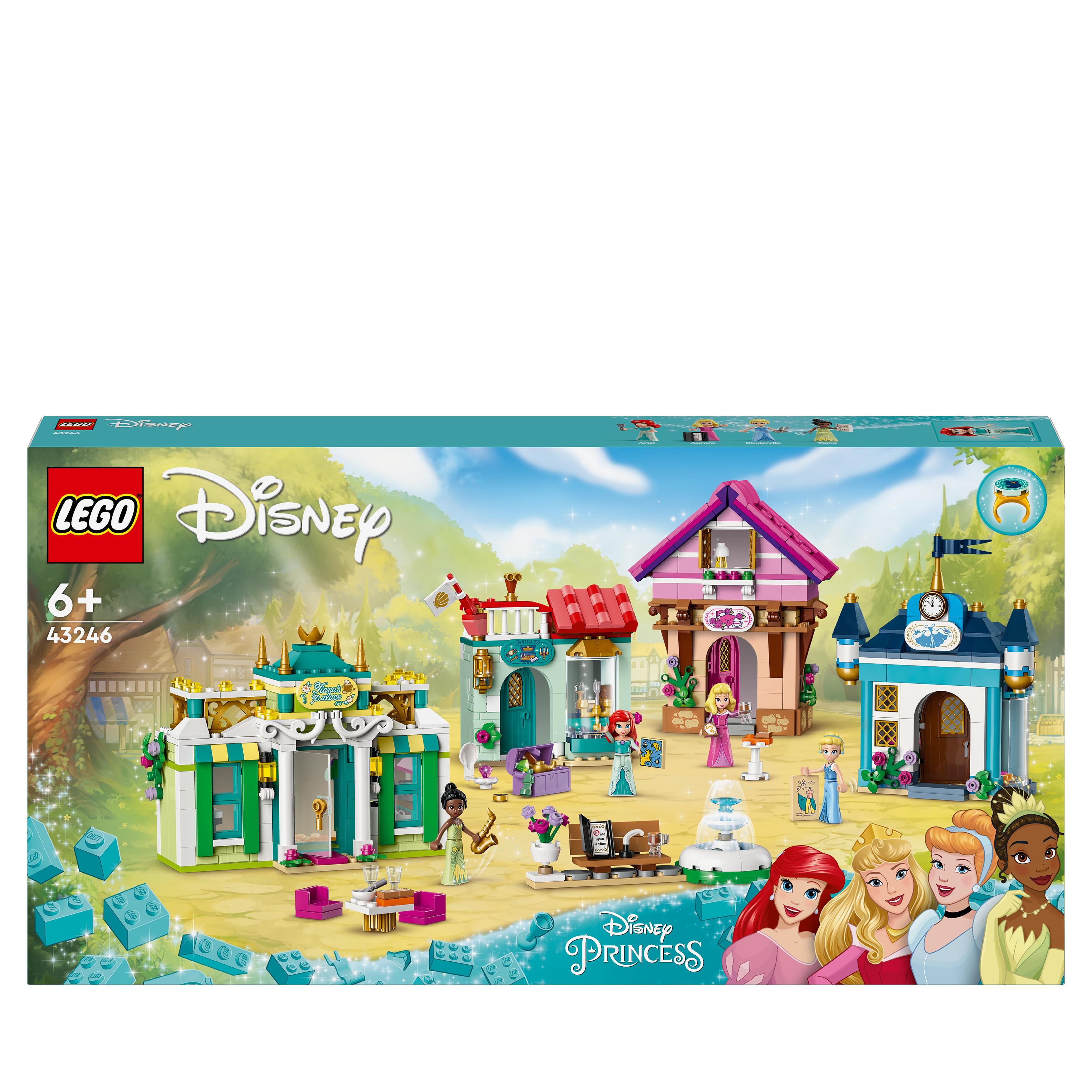 LEGO Disney Princess 43233 La Carrozza dei Cavalli di Belle Giochi
