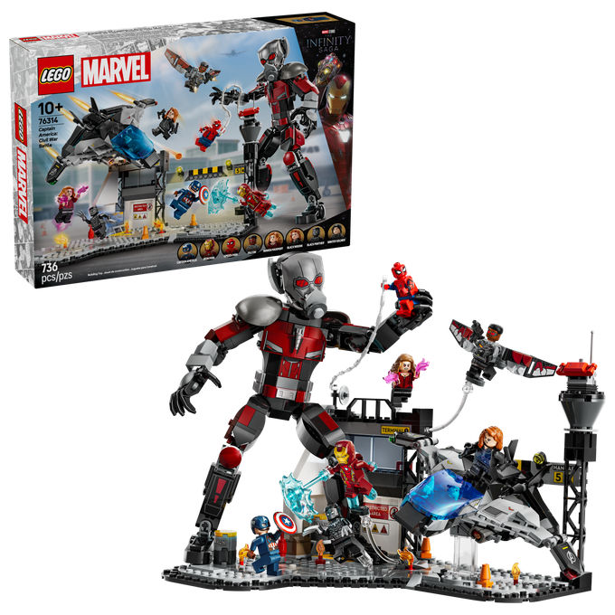 LEGO Marvel Azione di battaglia Captain America: Civil War 76314