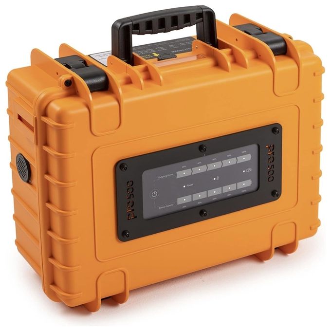 B and W Energy Case Pro500 500W Mobile Power Arancione