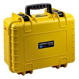 B and W International Outdoor Charge-in-Case 4000 per Drone DJI Mavic giallo