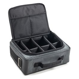 International TEX.117 Borsa per Fotocamera con Divisorio Grigio