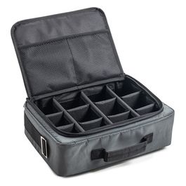 International TEX.166 Borsa per Fotocamera con Divisorio Grigio