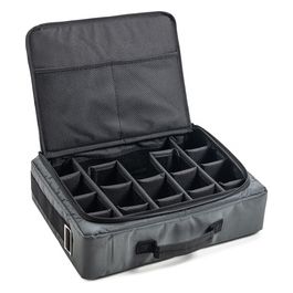 International TEX.221 Borsa per Fotocamera con Divisorio Grigio