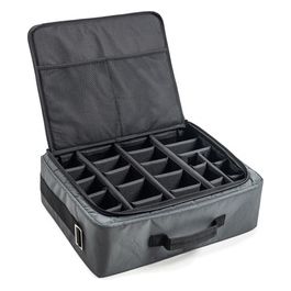 International TEX.326 Borsa per Fotocamera con Divisorio Grigio