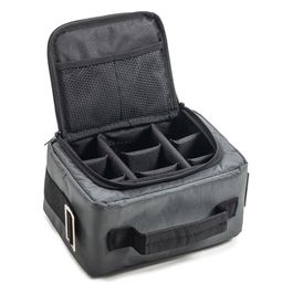 International TEX.66 Borsa per Fotocamera con Divisorio Grigio