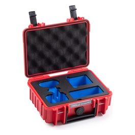 BeW Action Case PP.23 Rosso per Insta360 GO3 GO3S