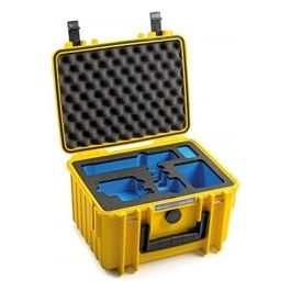 B&W GoPro Case Type 2000 Y Giallo con GoPro 9/10 Inlay