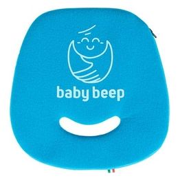 Baby Beep Cuscino Bluetooth Anti Abbandono Universale per Seggiolini Auto Azzurro Mare