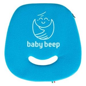 Baby Beep Cuscino Bluetooth Anti Abbandono Universale per Seggiolini Auto Azzurro Mare