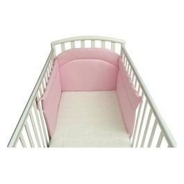 Baby Idea P250-ROSA Paracolpi per Lettino 3 Lati Colore:Rosa