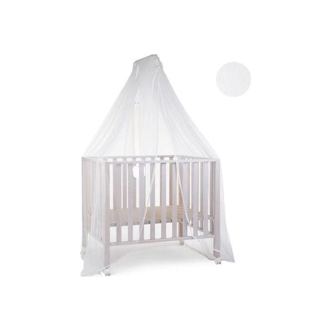 Baby Idea Zanzariera con Asta Tulle Bianco