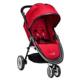 Passeggino City Lite Rosso per Bambini Progettato per la Massima Manovrabilità e Comfort