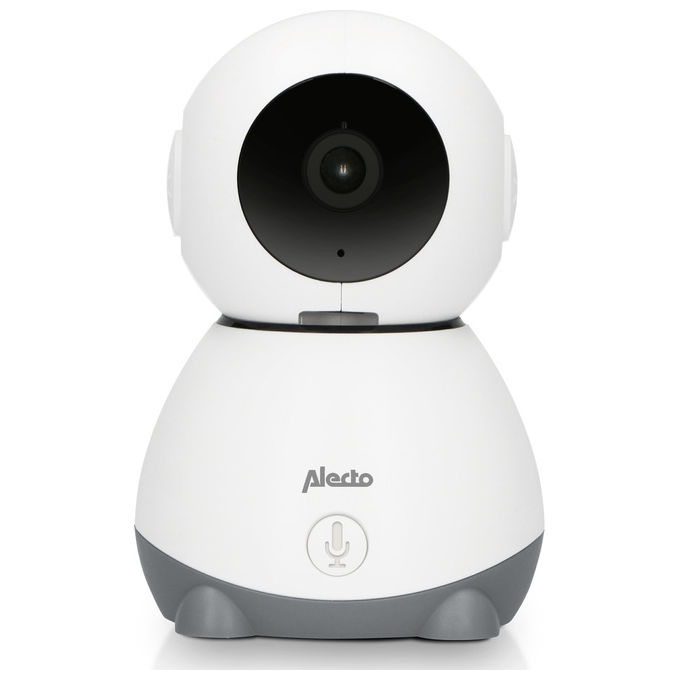 Alecto SMARTBABY10 Baby monitor con fotocamera Wi-Fi Full HD 1920x1080p con visione notturna comunicazione bidirezionale sensore temperatura umidita' colore Bianco