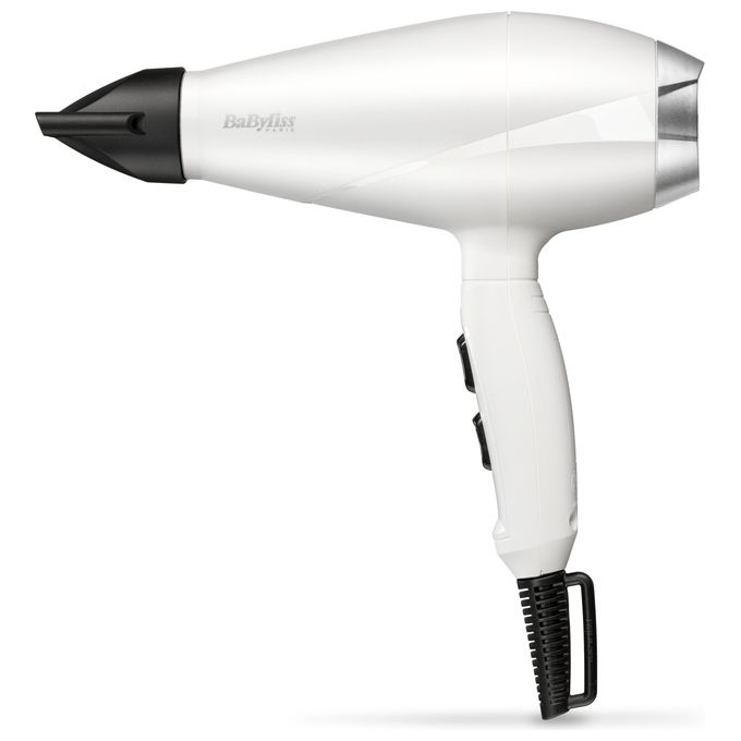 BaByliss 6704WE Asciuga Capelli Nero(Bianco 2000W