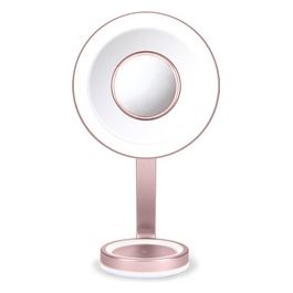 9450E Specchio Ultra Slim LED Base Illuminata Rosa